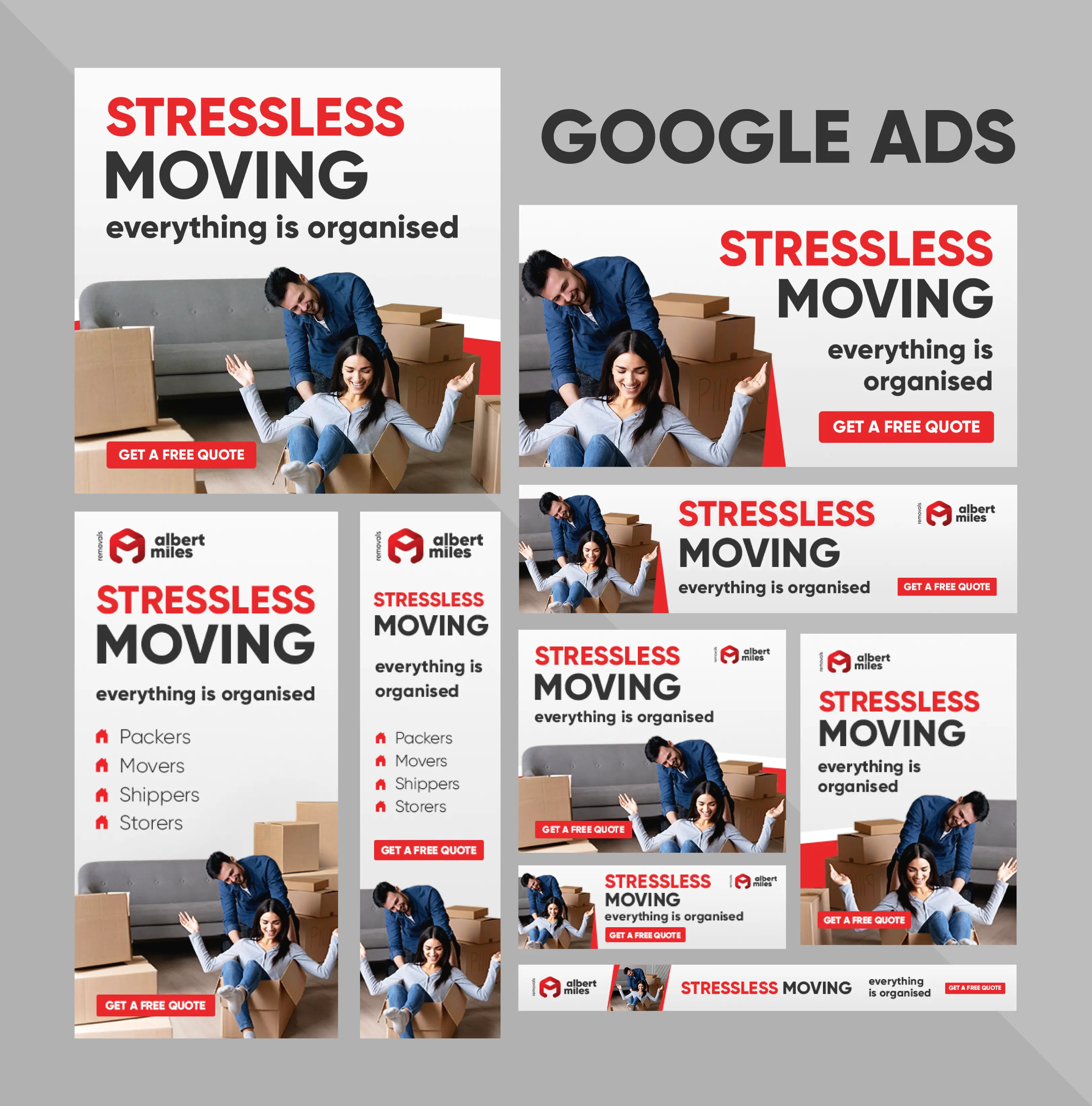 Graphic design, Google ads design, Monidesign