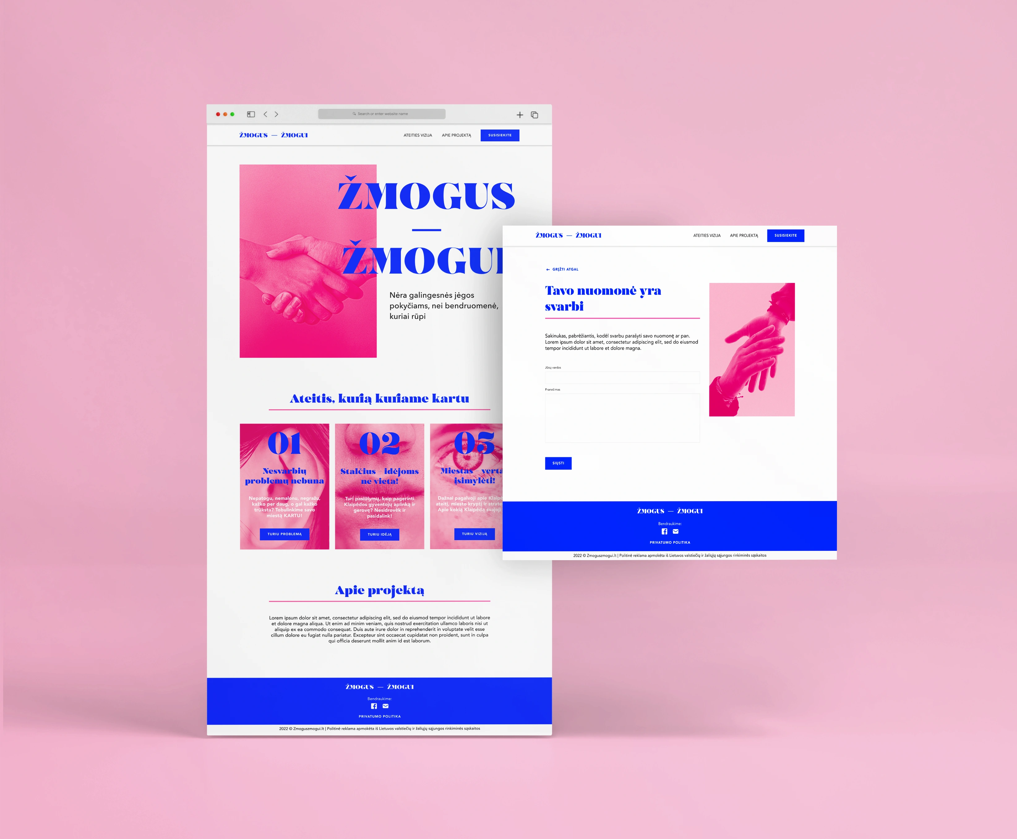 Grafikos dizainas, web dizainas, ux/ui dizainas, Monidesign